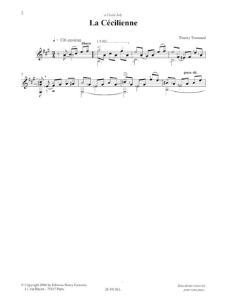 Au Tour des Valses... - TISSERAND - Partition - Guitare