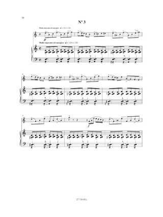 Tango-Etudes - Flûte piano - Astor Piazzolla - Partition