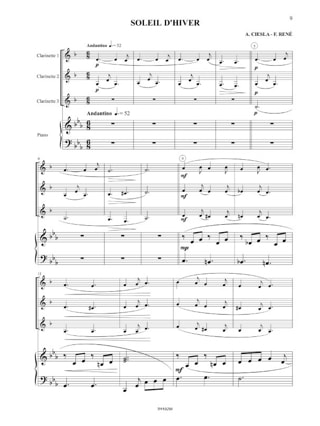 Clarinettes en Duos ... Volume 2 - Ciesla Alexis / René Franck