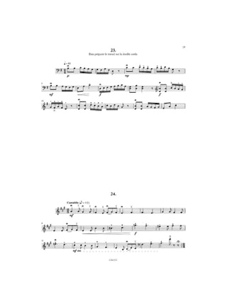 25 Etudes Divertissantes - Jean-Loup Dehant - Partition - Contrebasse