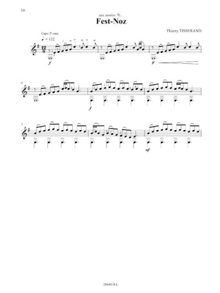 Celtic Dreams - TISSERAND - Partition - Guitare