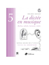 La Dictée en Musique Volume 5 - Pierre CHEPELOV et Benoit MENUT