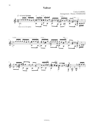 Danses et Nostalgies - TISSERAND - Partition - Guitare