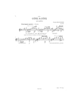 Valse d'un soir et côte à côte - Francis Kleynjans - Partition