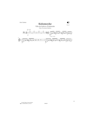 Klezmer, Gipsy, Armenian Music - Clarinette - Vol. 1 - Traditionnels