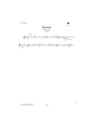 Klezmer, Gipsy, Armenian Music - Clarinette - Vol. 1 - Traditionnels