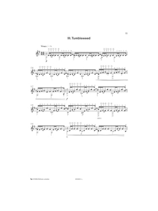 Suite America - Guitare - Guillaume Gazengel - Partition - Guitare