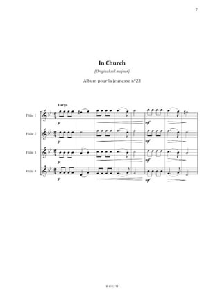 Un après-midi chez... Tchaïkovski - Catherine Baert - Partition