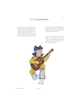 La Méthode de Guitare pour les Débutants - Bertrand de Kermadec