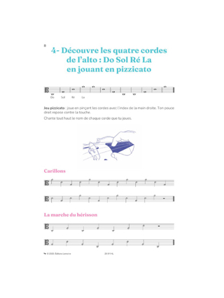 La Méthode d'Alto pour les Débutants - Vol. 1 - Caroline Simonnot