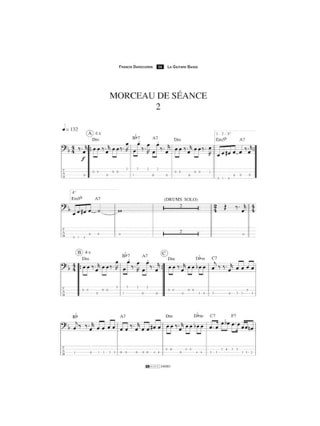 La Guitare Basse Volume 2 - Technique - Francis Darizcuren - Partition