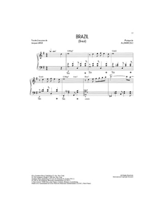 Bossa Piano - Didier Marchand - Partition - Musique du monde