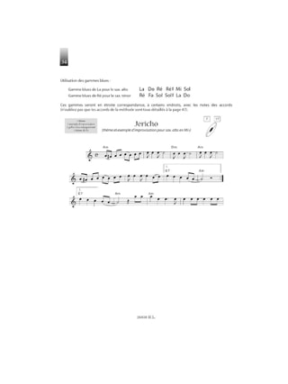 Jouez les grands thèmes du jazz volume 1 - Michel Pellégrino