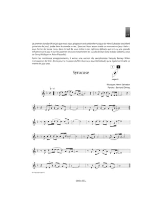 Jouez les grands thèmes du jazz volume 2 - Michel Pellegrino