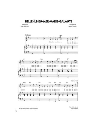 Chansons Françaises du 20e siècle volume 2 - Partition