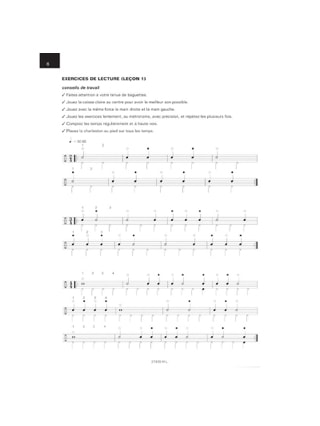 Progressive Drum Book 1 - Eddy Ros - Partition - Batterie