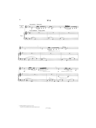 Tango études - Astor Piazzolla - Partition - Saxophone