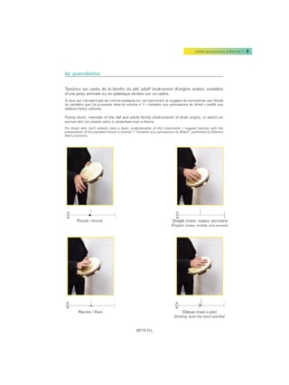 Initiation Aux Percussions du Brésil Volume 2 - Paul Mindy - Partition