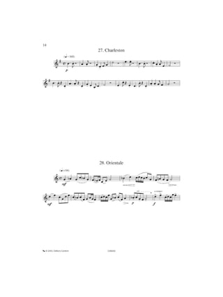 34 Etudes de Styles - Trompette - Pascal Proust - Partition