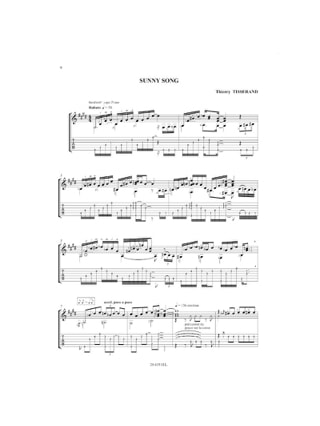 Picking Memories - TISSERAND - Partition - Guitare