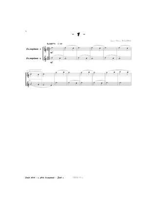 Duet Hits - Jean-Marc Allerme - Partition - Saxophone