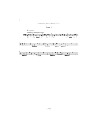 6 études Groovy - Cycle 1 + - François Thuillier - Partition - Tuba