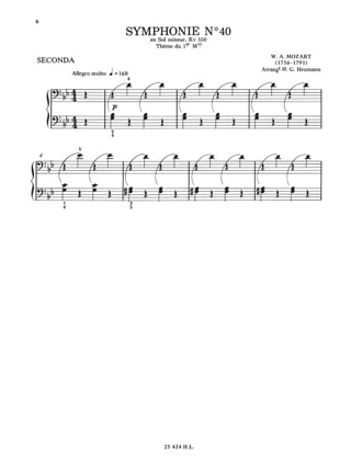 Thèmes Classiques et Traditionnels à 4 Mains - Volume 2 - Partition