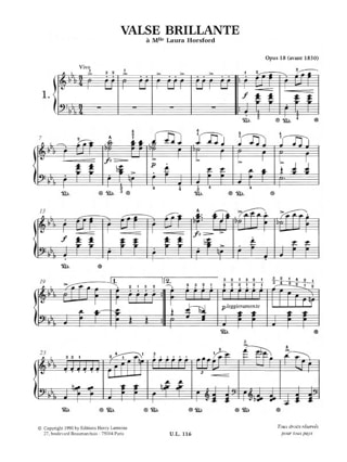 Valses - CHOPIN - Partition - Piano