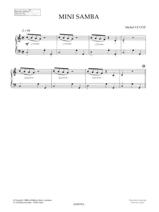 Original Piano Latin - Michel LE COZ - Partition - Piano
