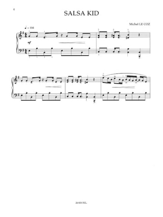 Original Piano Latin - Michel LE COZ - Partition - Piano