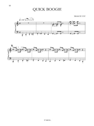 Original Piano Boogie - Michel LE COZ - Partition - Piano