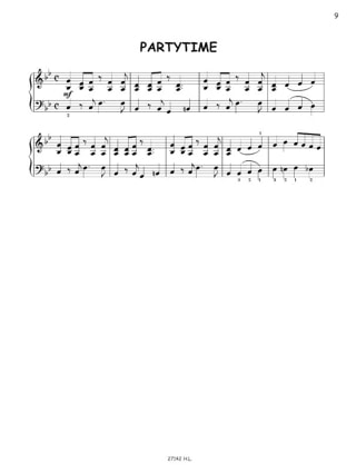 Around Midnight - Schmidauer - Partition - Piano