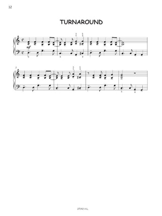 Around Midnight - Schmidauer - Partition - Piano
