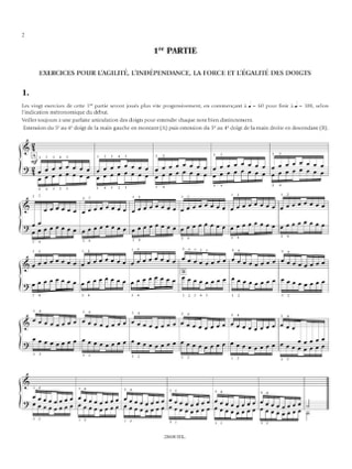 Le Pianiste Virtuose - HANON - Partition - Piano