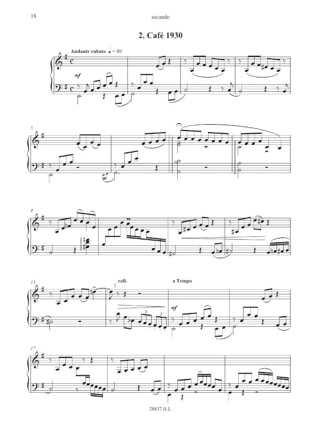 Histoire du Tango. 4 Mains - Astor Piazzolla - Partition - Piano
