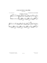 Couleurs Caraïbe - Rousse Valérie / Littorie Joël - Partition - Piano