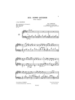 24 Pièces Opus 6. 2ème cahier - Jean Langlais - Partition - Orgue