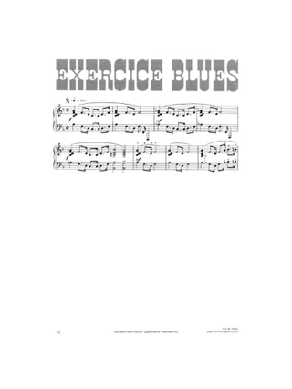 Piano, Jazz, Blues And Co Volume 2 - Annick Chartreux - Partition