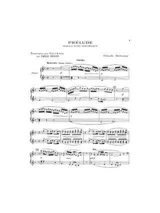 Suite Bergamasque. 4 Mains - DEBUSSY - Partition - Piano
