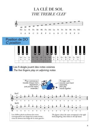 Méthode Rose - Piano - Avec CD - Partition - Piano
