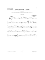 Adolphe Sax Album - Volume 3 - Partition - Saxophone