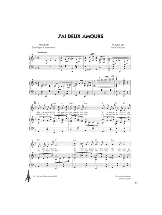 Un ange passe - Louis Chedid - Partition - Chanson française