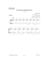 Etudes expressives Vol. 1 - Damien Guille - Partition - Piano