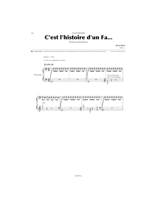 Clavecin 20-21 - Partition - Clavecin