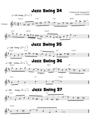 100 Ultimate Jazz Riffs - Andrew D. Gordon - Partition - Saxophone