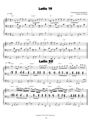 100 Ultimate Jazz Riffs for Organ - Andrew D. Gordon - Partition