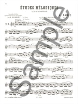 60 Etudes, Volume 3 - Etudes mélodiques - A. Samie - Partition