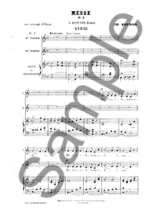 Messe N°4 - GOUNOD - Partition - Chœur