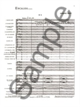 Escales ... - Conducteur - IBERT - Partition - Petit format