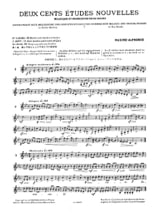 200 Etudes Nouvelles Volume 1 - 70 Etudes Très Faciles Et Faciles